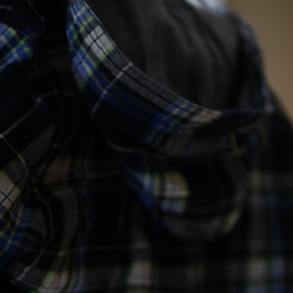 NWOT Hooded Plaid Jacket - Picture 7 of 9